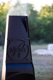 Metal Chiminea Fire Pit