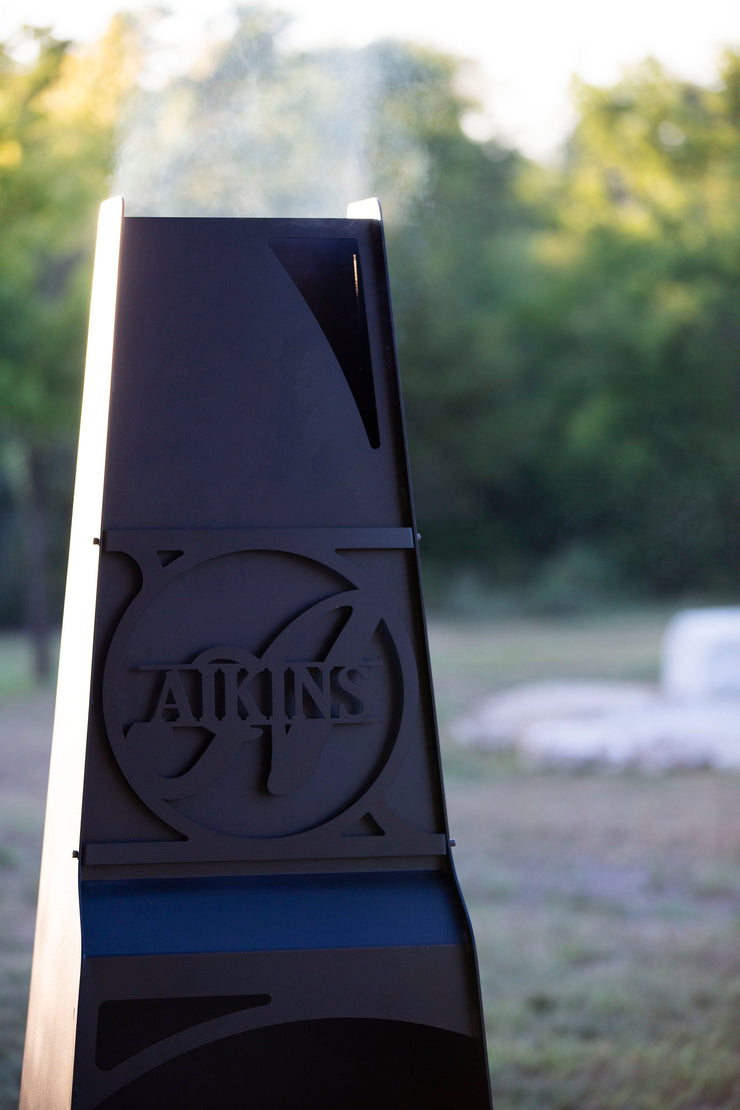 Metal Chiminea Fire Pit
